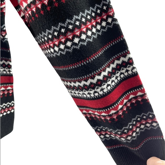 Croft and Barrow Button Up Print Sweater Cardigan Large - Picture 5 of 12